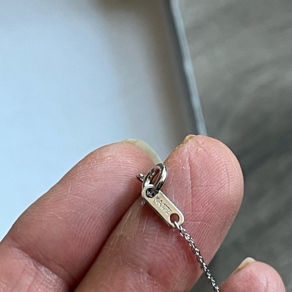 Stunning 925 Sterling silver necklace with CZ - Picture 3 of 6